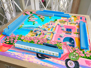 Amalfi Coast Mahjong Mat