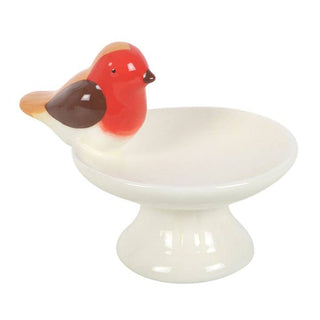 Robin Bird Bath Dice Dish