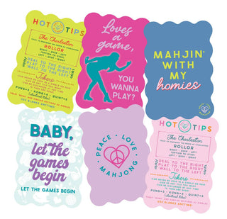 Mahjong Tile Shufflers (Set of 2): Mahjin' with My Homies - Everyday I'm Shufflin'