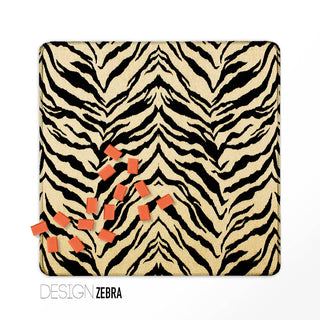 Zebra Mahjong Mat