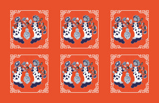 11x17 CHINOISERIE insert set of 10