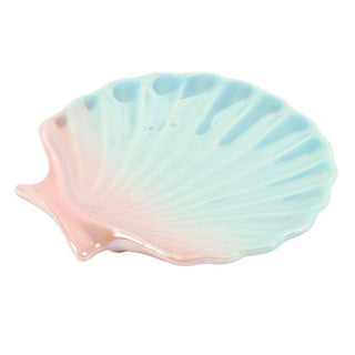 Iridescent Shell Coastal Trinket Dish