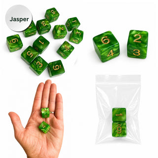 Pearl Dice Mahjong Specialty Dice Gift Ready: Sedona Sandstone