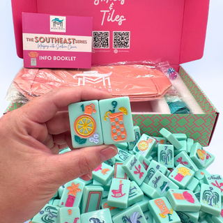 THE SOUTHEAST SERIES:  Mahjong Set with Southern Charm