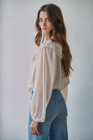 Calista Top: Blush
