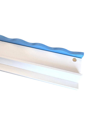 Wavy Mahjong Rack Pusher Set - French Blue
