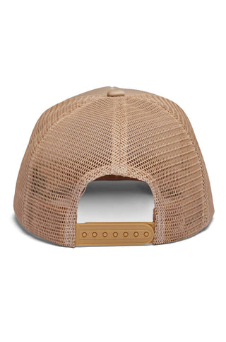 Rays Of Happy Trucker Hat- Tan