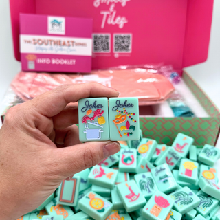 THE SOUTHEAST SERIES:  Mahjong Set with Southern Charm