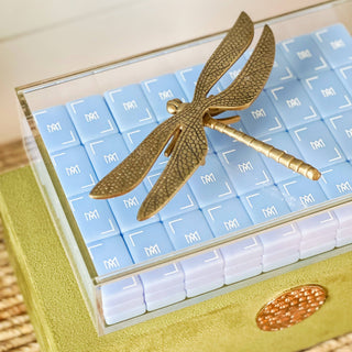 Amahj Signature Engraved Tile Set- Blue
