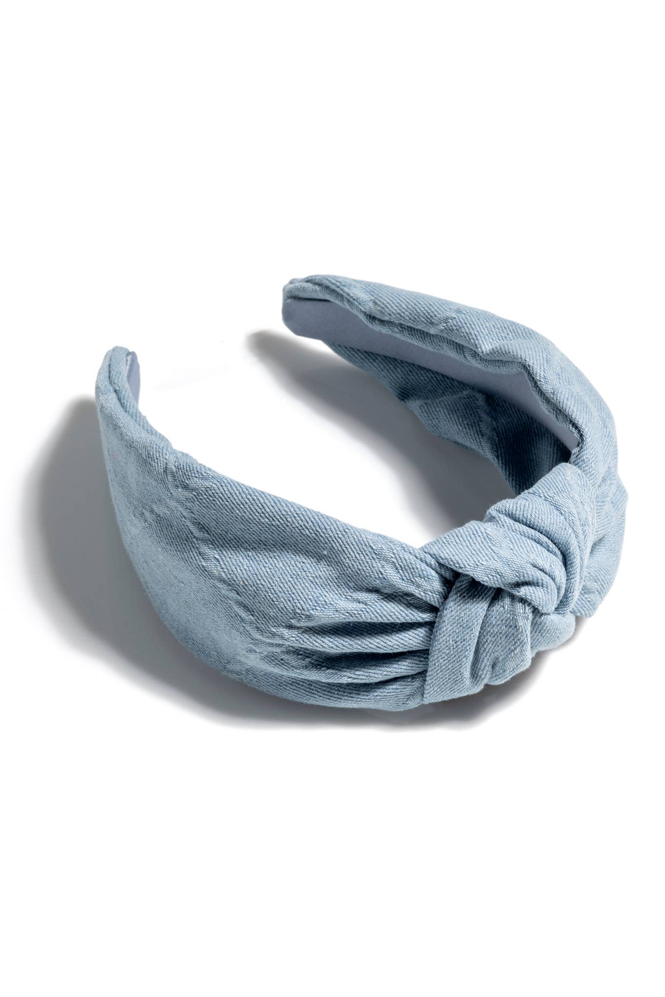 ALI DENIM HEADBAND, BLUE