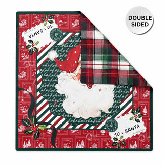 Letters to Santa Double-Sided Leatherette Mahjong Mat
