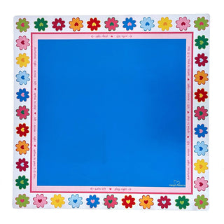 Electric Flower Mahjong Mat