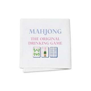 Cocktail Napkins S/4- Mahjong Drinking Game