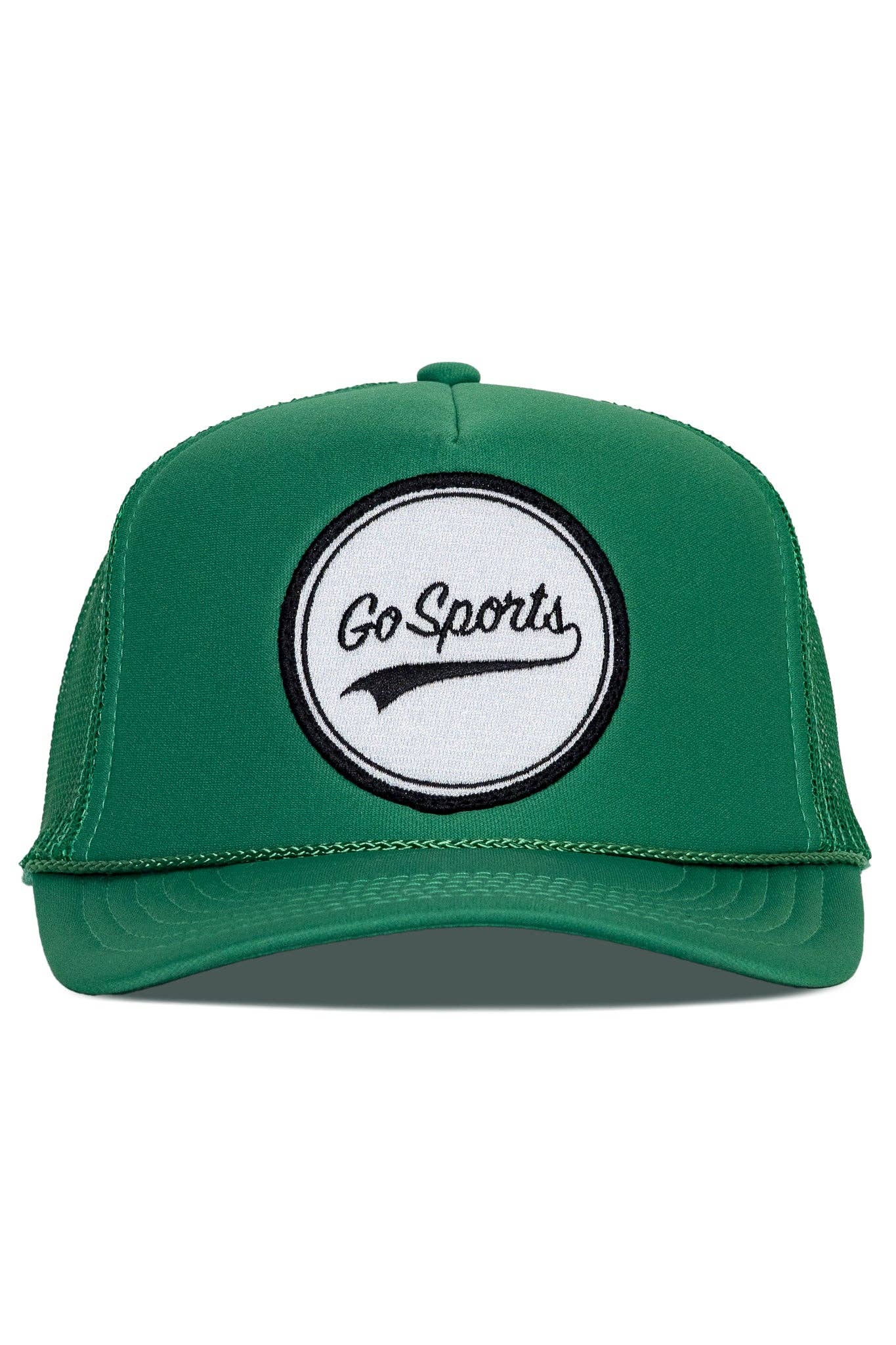 Go Sports Trucker Hat: Green