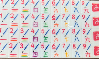 Teacher Mahjong Tiles