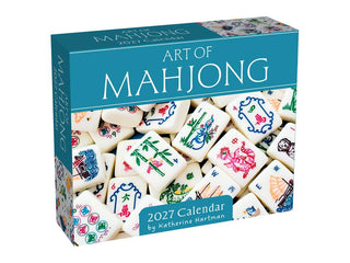Art of Mahjong 2027 Day-to-Day Calendar by Katherine  Hartman: Calendar; 640 pages / English