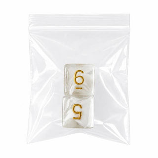 Swirl Translucent Mahjong Dice Gift Ready  : Cloudy Swirl