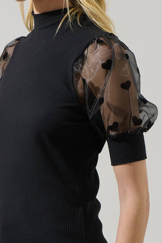 Erlina Heart Top