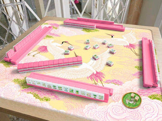 The Gilded Crane Mahjong Mat