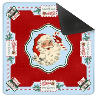 VIntage Santa's Mail Mahjong Mat