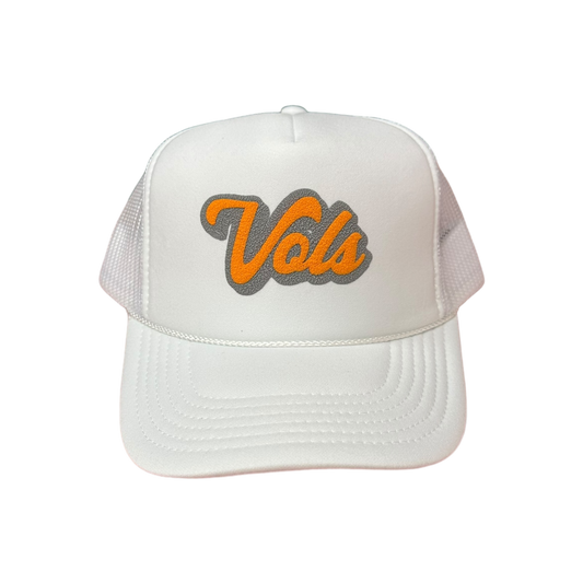 Vols White Trucker Hat