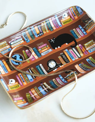 Bookshelf Dice Dish
