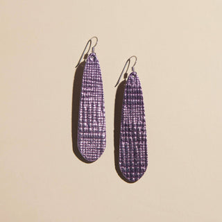 Lila Gilded Lilac Earrings