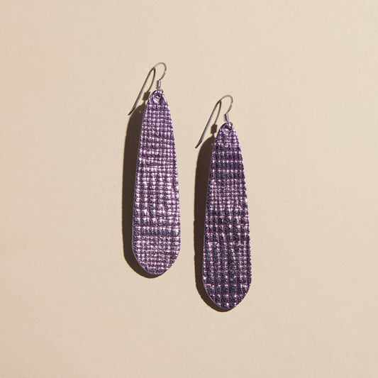 Lila Gilded Lilac Earrings