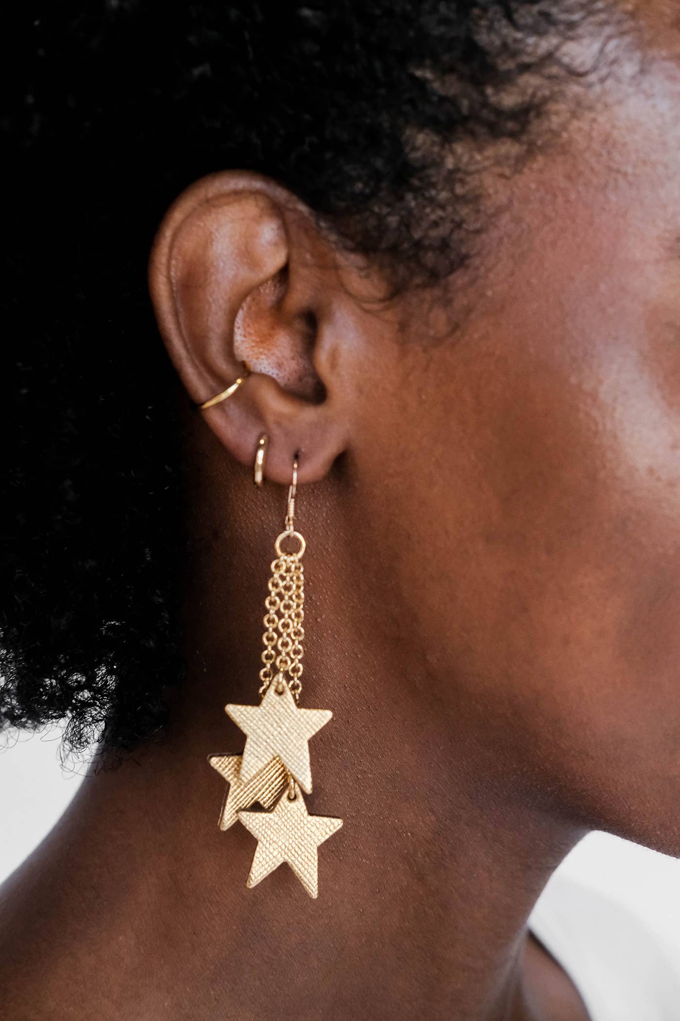 Gold Leaf Juno Earrings