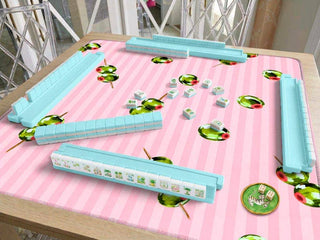 Olive Tini Mahjong Mat