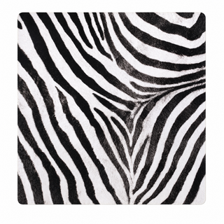 Zebra Noir Safari Club Mahjong Mat