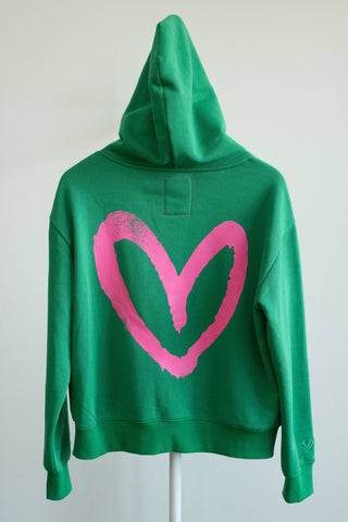 House of Shan Signature Hoodie: Green / Medium