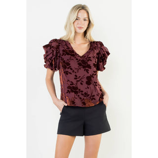 Chandler Velvet Top