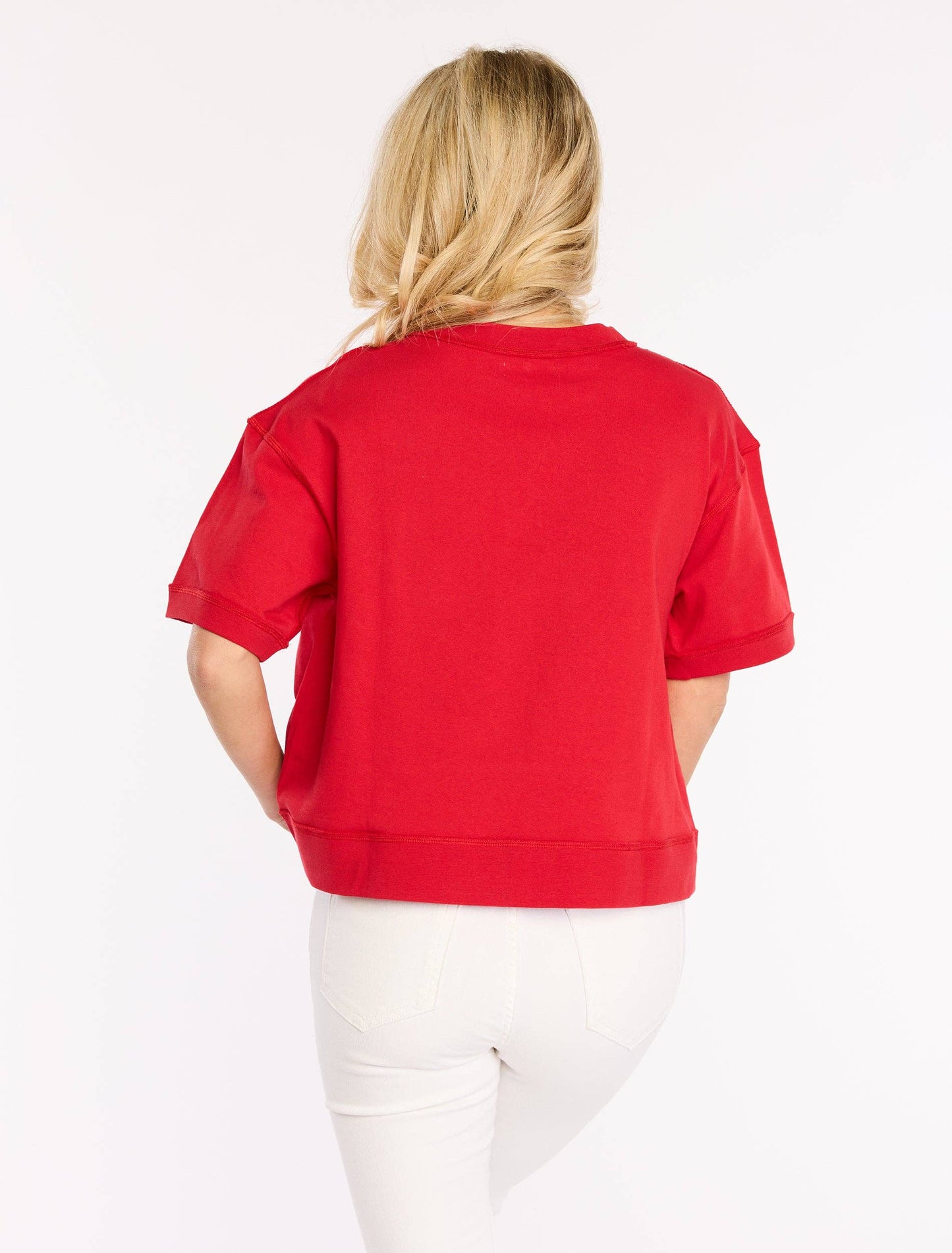 The Glitter Script Boxy Top | Georgia
