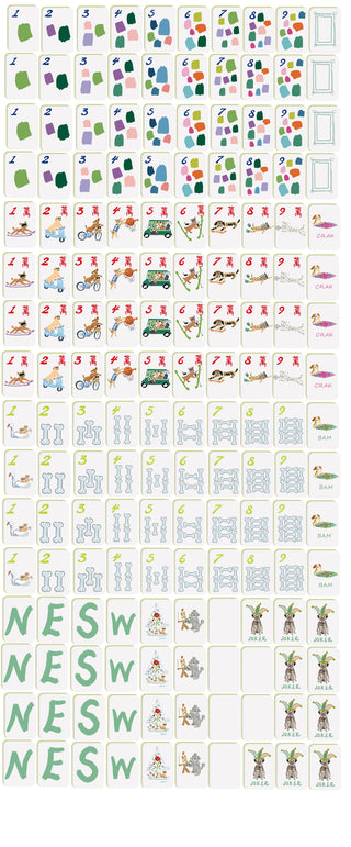 Doggie Dog Mahjong Tiles (Preorder)