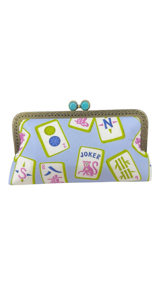 Kiki & Syds Clutch Purse - Mahjong Mischief