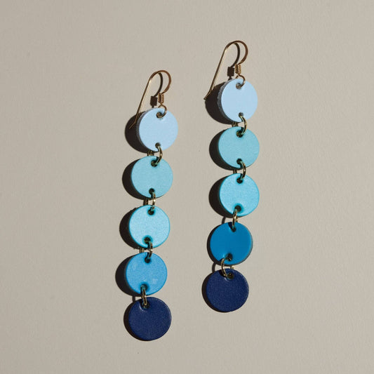 Blue Ombré Sylvie Earrings