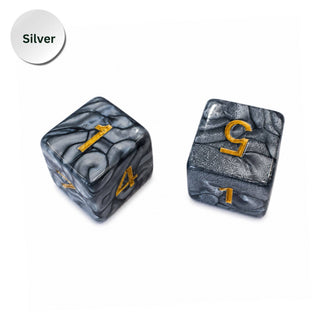 Pearl Dice Mahjong Specialty Dice Gift Ready: Sedona Sandstone