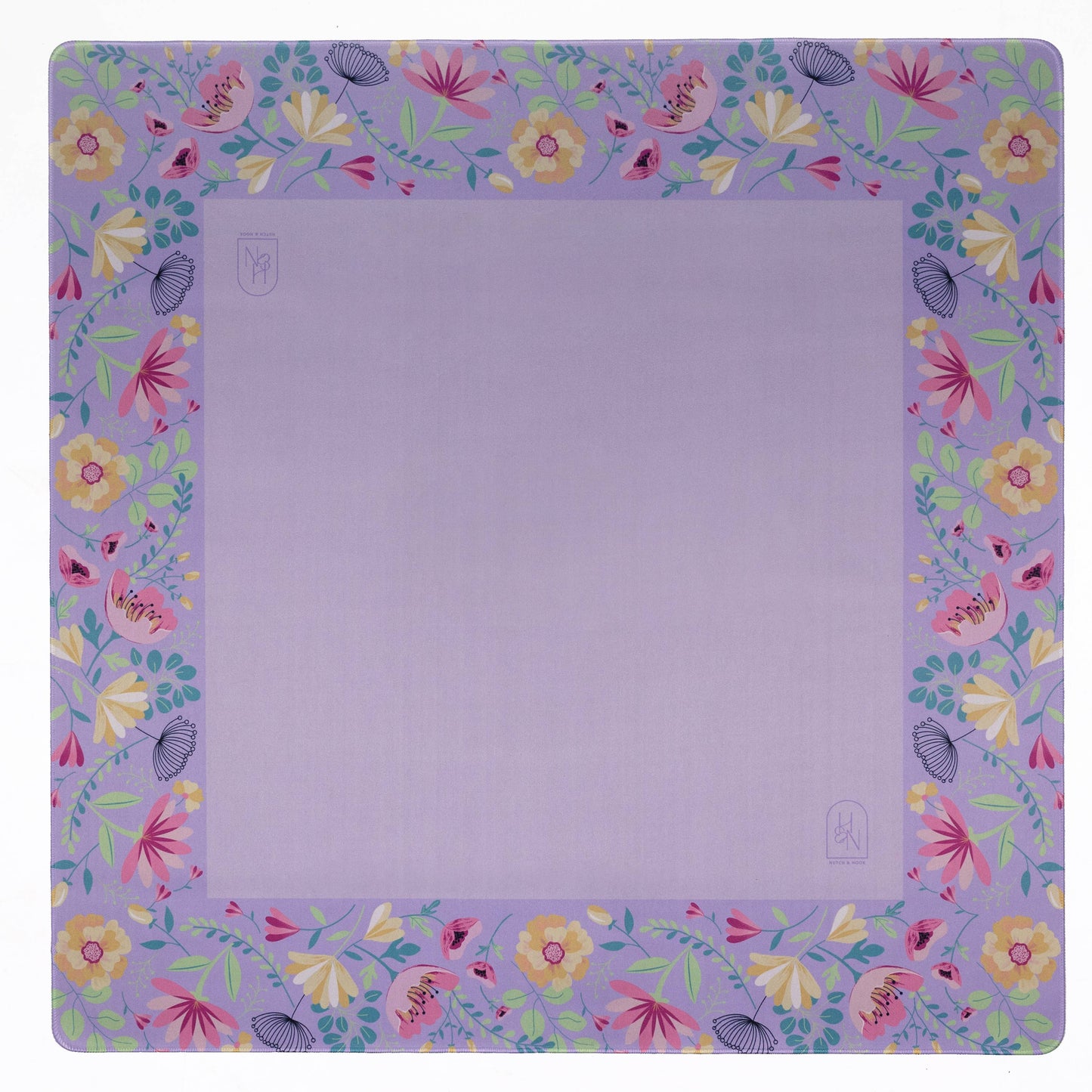 Mahjong Lavender Floral Mat