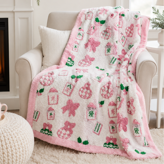 Christmas Mahjong Blanket