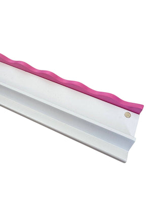 Wavy Mahjong Rack Pusher Set - Pink