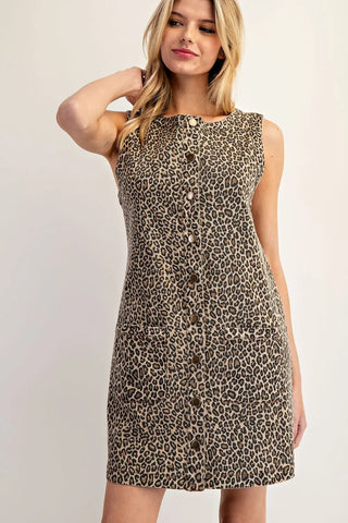 Reese Leopard Dress