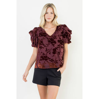 Chandler Velvet Top