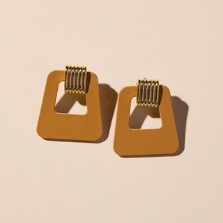 London Tan Avery Earrings