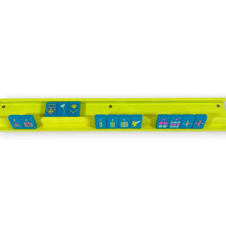 PLM Chartreuse Wooden Mahjong Racks