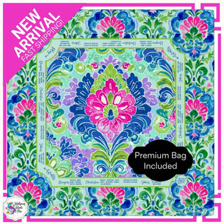 Savannah Soiree Mahjong Mat, Multi Color Game Mat