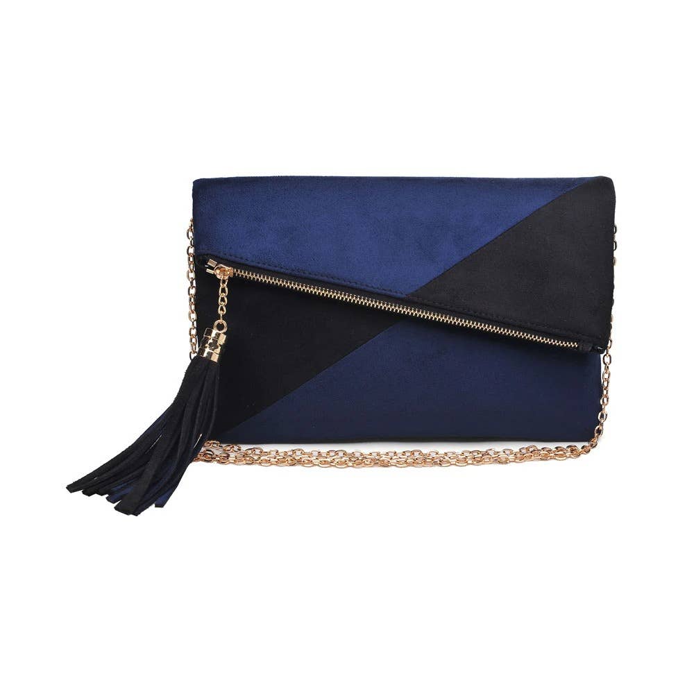 Onyx Clutch: Navy Purple