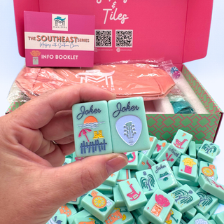 THE SOUTHEAST SERIES:  Mahjong Set with Southern Charm