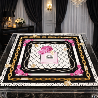 Bamboo Blossom Mahjong Mat – Eau de Mahj (Neoprene)