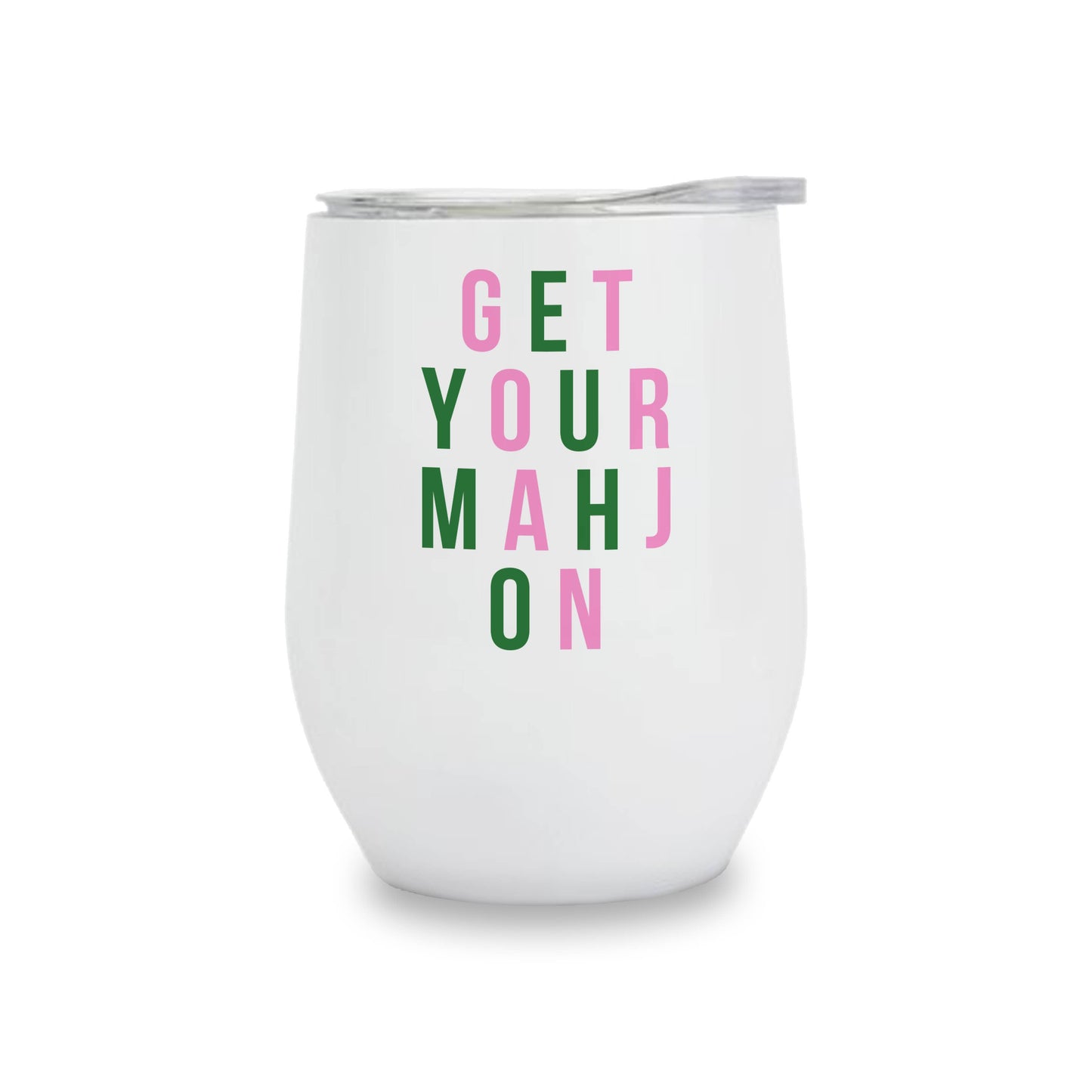 Get your Mahj on tumbler